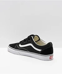 Vans Old Skool V Black & White Skate Shoes