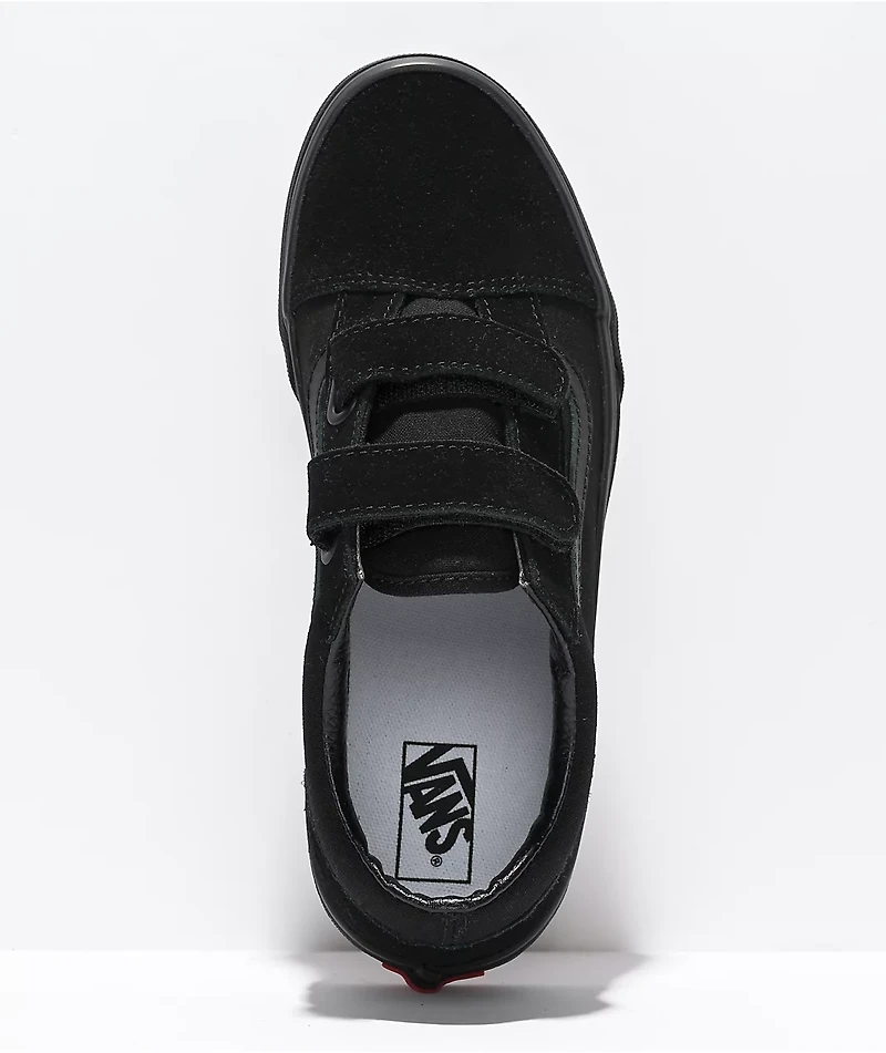 Vans Old Skool V Black Skate Shoes