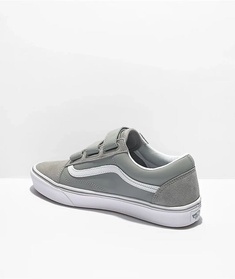 Vans Old Skool V ComfyCush Safe Space Drizzle & True White Skate Shoes