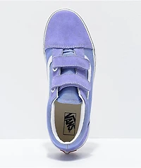 Vans Old Skool V Pale Iris & True White Skate Shoes