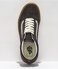 Vans Old Skool Vintage Gum & Chocolate Skate Shoes