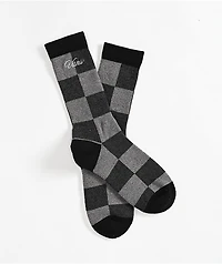 Vans Original Check Black Crew Socks