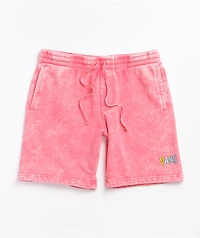 Vans Overlook Pink Wash Fleece Sweat Shorts