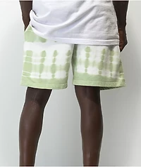 Vans Peace Of Mind Green Tie Dye Sweat Shorts