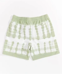 Vans Peace Of Mind Green Tie Dye Sweat Shorts