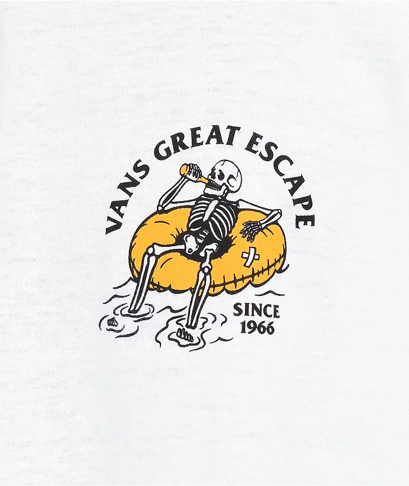 Vans Permanent Vacation White T-Shirt