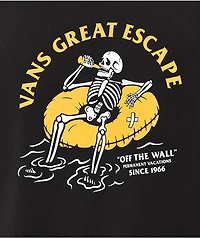 Vans Permanent Vacay Black Crewneck Sweatshirt
