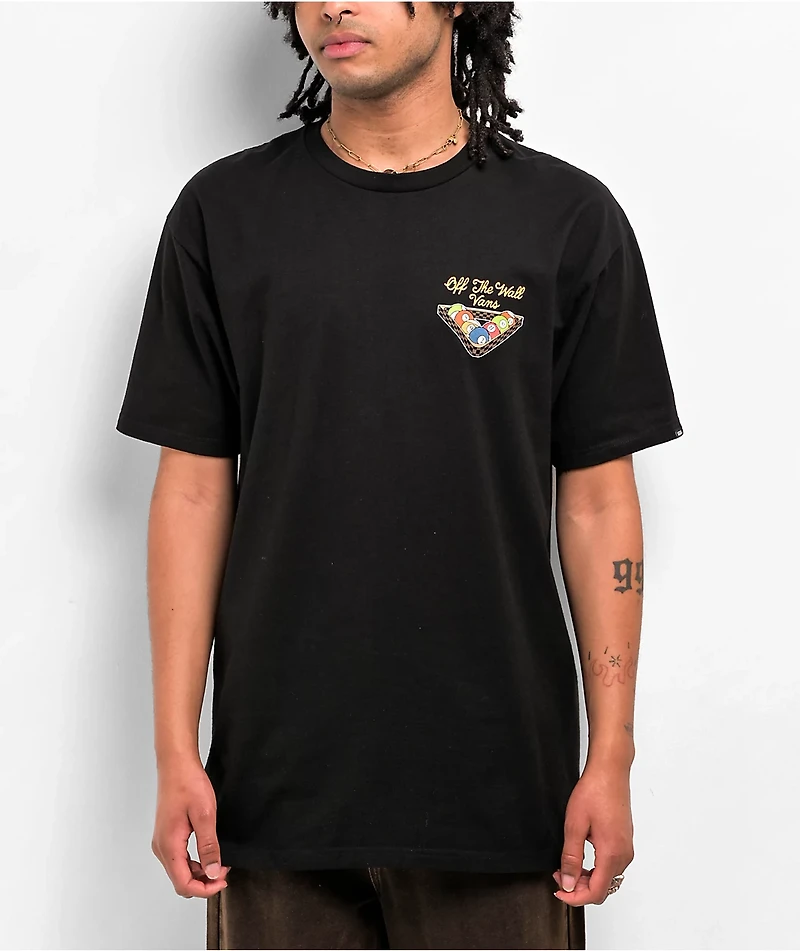 Vans Pool Club Black T-Shirt