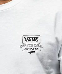 Vans Pressed Floral White Long Sleeve T-Shirt