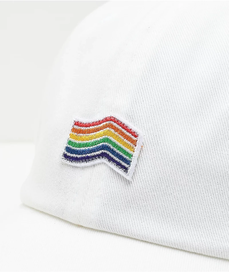 Vans Pride 2021 White Strapback Hat