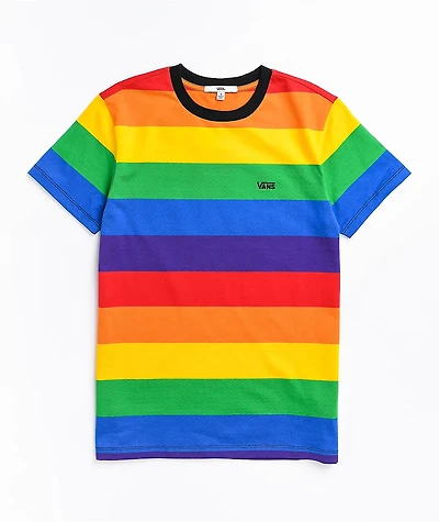 Vans Pride Rainbow Stripe T-Shirt