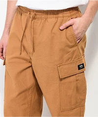 Vans Range Cargo Bone Brown Elastic Waist Pants