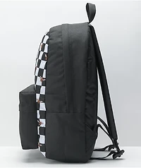 Vans Realm Bee Checkered Black & White Backpack