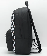 Vans Realm Bee Checkered Black & White Backpack