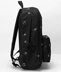 Vans Realm Black Rose Smoke Backpack