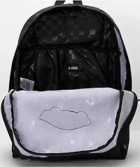 Vans Realm Black Rose Smoke Backpack