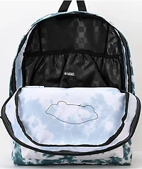 Vans Realm Deep Teal Tie Dye Backpack