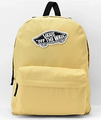 Vans Realm Raffia Yellow Backpack