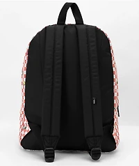 Vans Realm Sunbaked & Marshmallow Checkered Backpack
