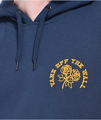 Vans Roses And Butterflies Navy Blue Hoodie