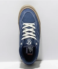 Vans Rowan Pro Dress Blues & Dark Gum Skate Shoes
