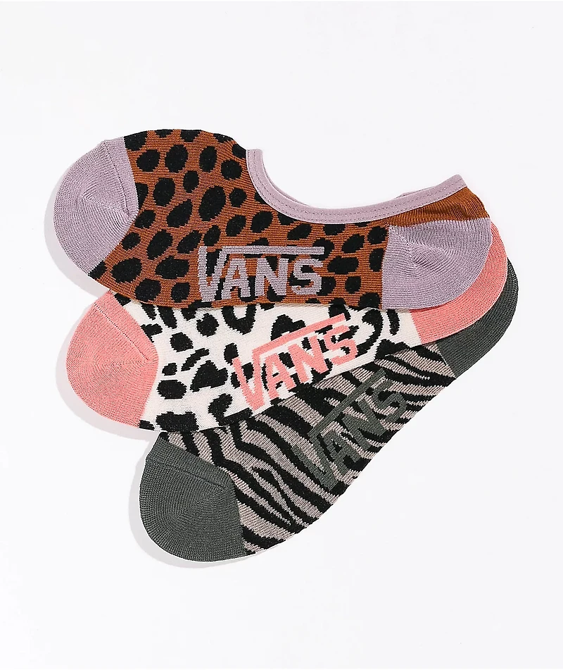 Vans Safari Canoodle 3 Pack No Show Socks
