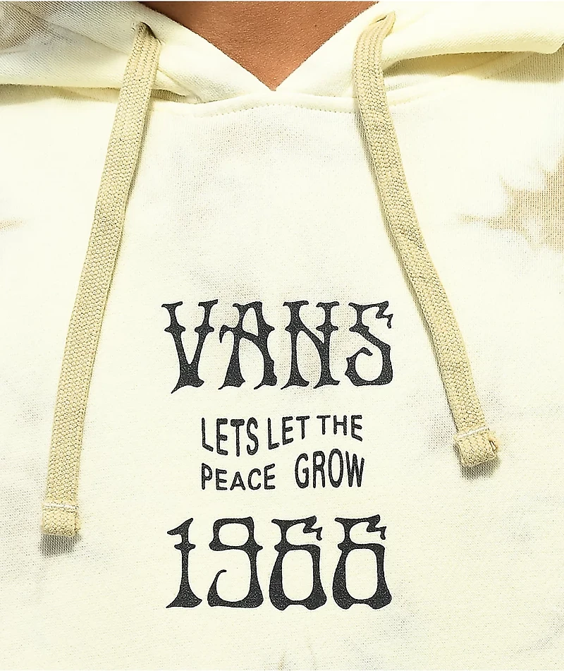Vans Scattered Natural Tie Dye Hoodie