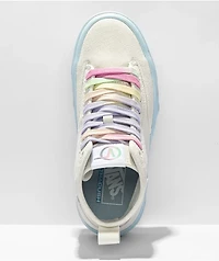 Vans Sentry WC Tan & Pastel Blue High Top Shoe