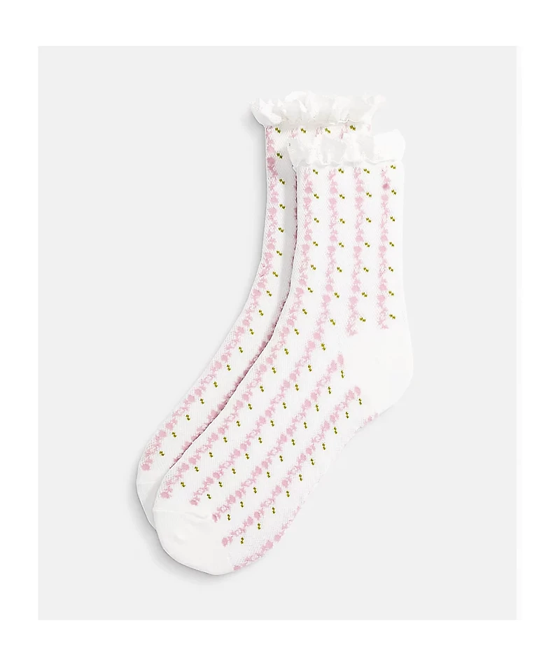Vans Sereno Lace Off-White Crew Socks