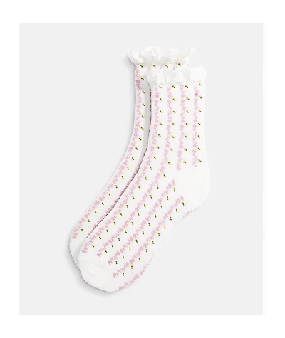 Vans Sereno Lace Off-White Crew Socks