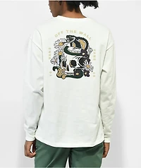 Vans Serpent Fields Cream Long Sleeve T-Shirt