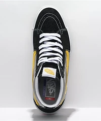 Vans Sk8-Hi BMX Black, Grey, & Gold Shoes