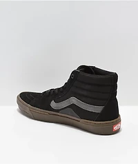 Vans Sk8-Hi BMX Black & Dark Gum Skate Shoes