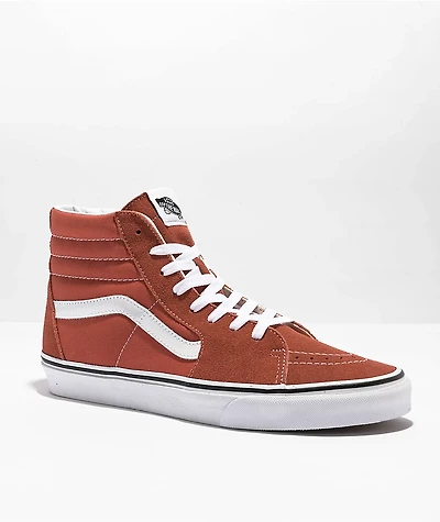 Vans Sk8-Hi Color Theory Burnt Ochre Skate Shoes