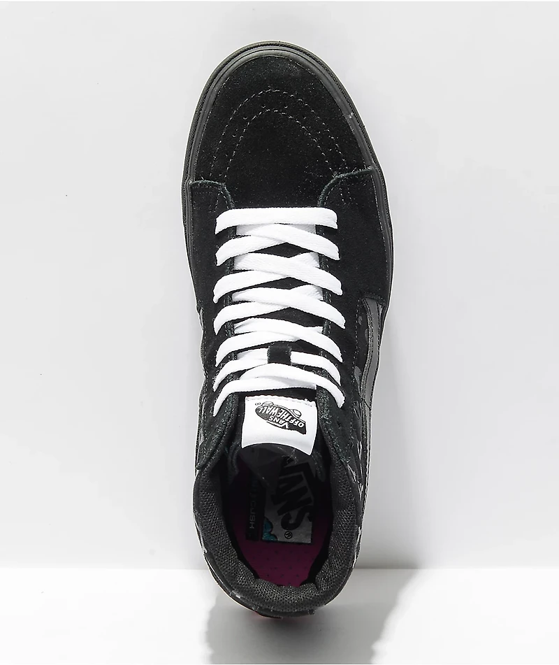 Vans Sk8-Hi ComfyCush Coldheart Black Skate Shoes