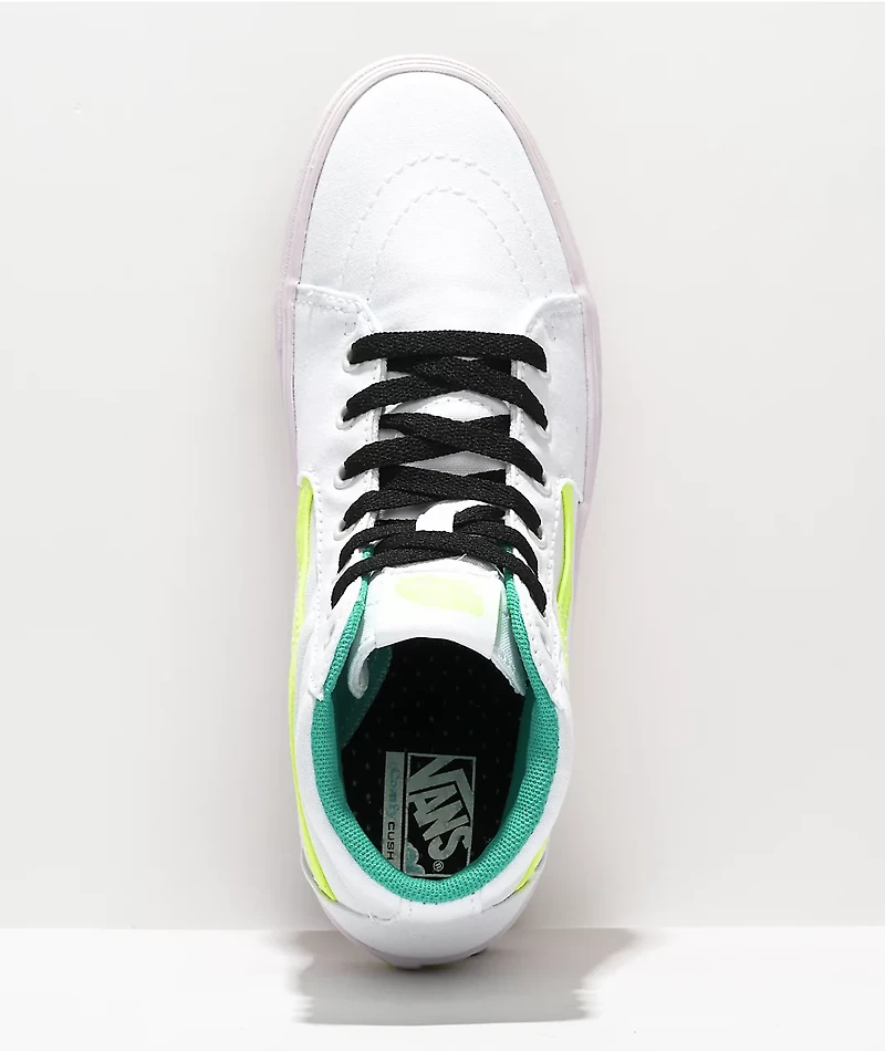 Vans Sk8-Hi ComfyCush Fluro Skate Shoes