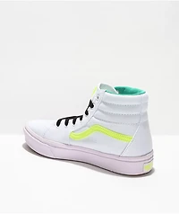 Vans Sk8-Hi ComfyCush Fluro Skate Shoes