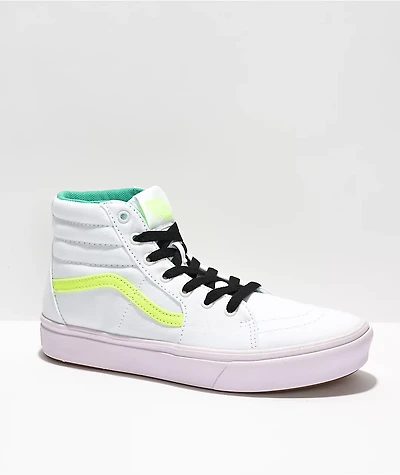 Vans Sk8-Hi ComfyCush Fluro Skate Shoes