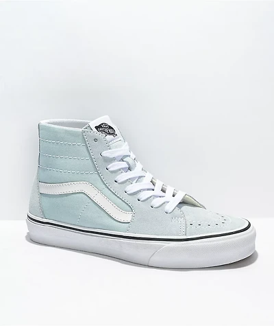 Vans Sk8-Hi Light Blue & White Skate Shoes