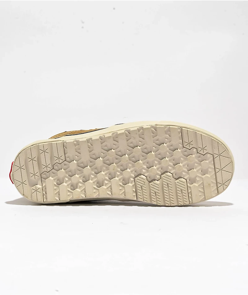 Vans Sk8-Hi MTE-2 Pop Lace Tan & Red Shoes