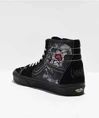 Vans Sk8-Hi Midnight Shift Black Skate Shoes