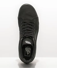 Vans Sk8-Hi Mono Black Skate Shoes