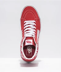 Vans Sk8-Hi OTW Chili Pepper Red Skate Shoes