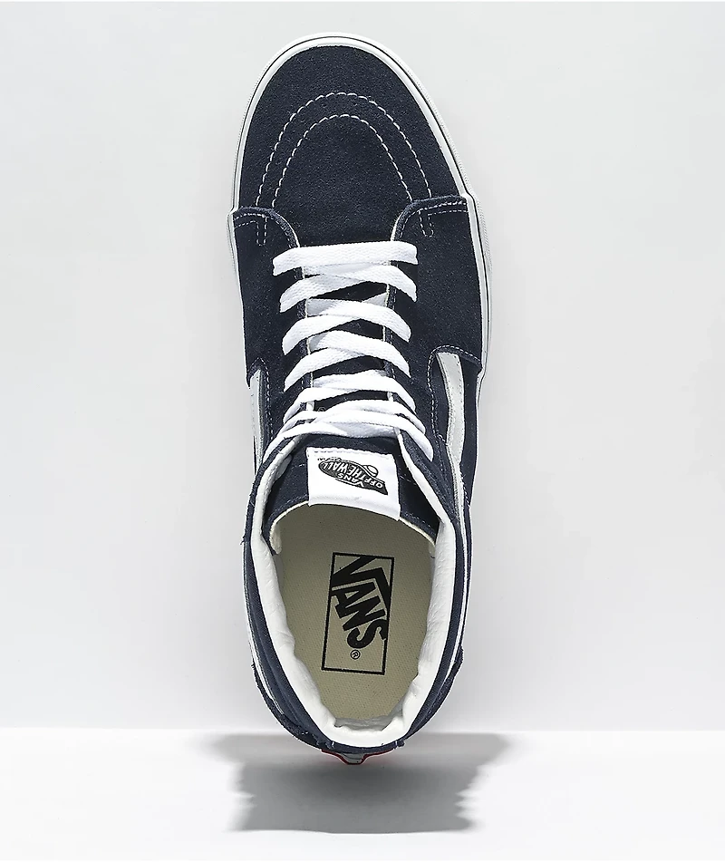 Vans Sk8-Hi Parisian Night & True White Skate Shoes