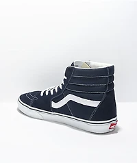 Vans Sk8-Hi Parisian Night & True White Skate Shoes