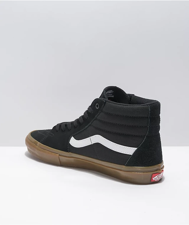 Vans Sk8-Hi Pro Black Gum Skate Shoes at Mall of America® in