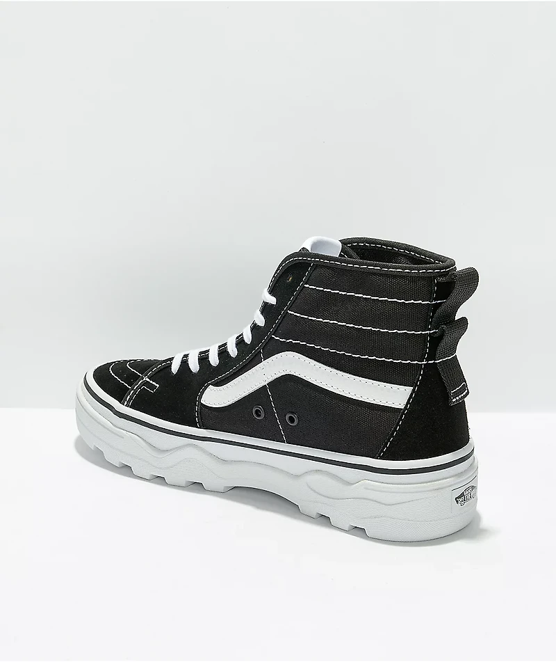 Vans Sk8-Hi Sentry Black & White Shoes
