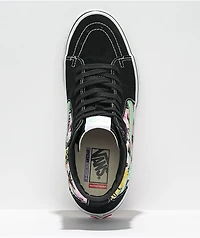 Vans Sk8-Hi Shroom Doom Black & White Skate Shoes