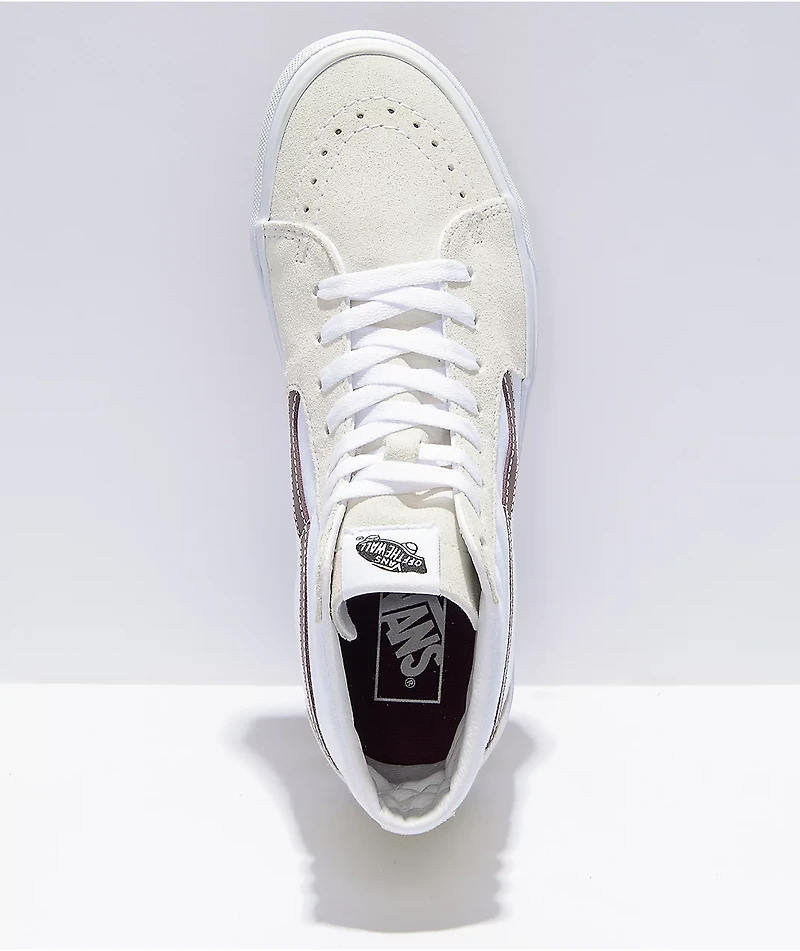Vans Sk8-Hi Sport Port Royale & White Skate Shoes