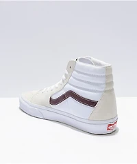 Vans Sk8-Hi Sport Port Royale & White Skate Shoes